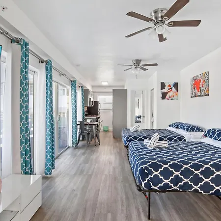 Beachy 1 B/R, W/2 Queen Beds, On Ocean Drive Beach Miami Beach Exterior foto