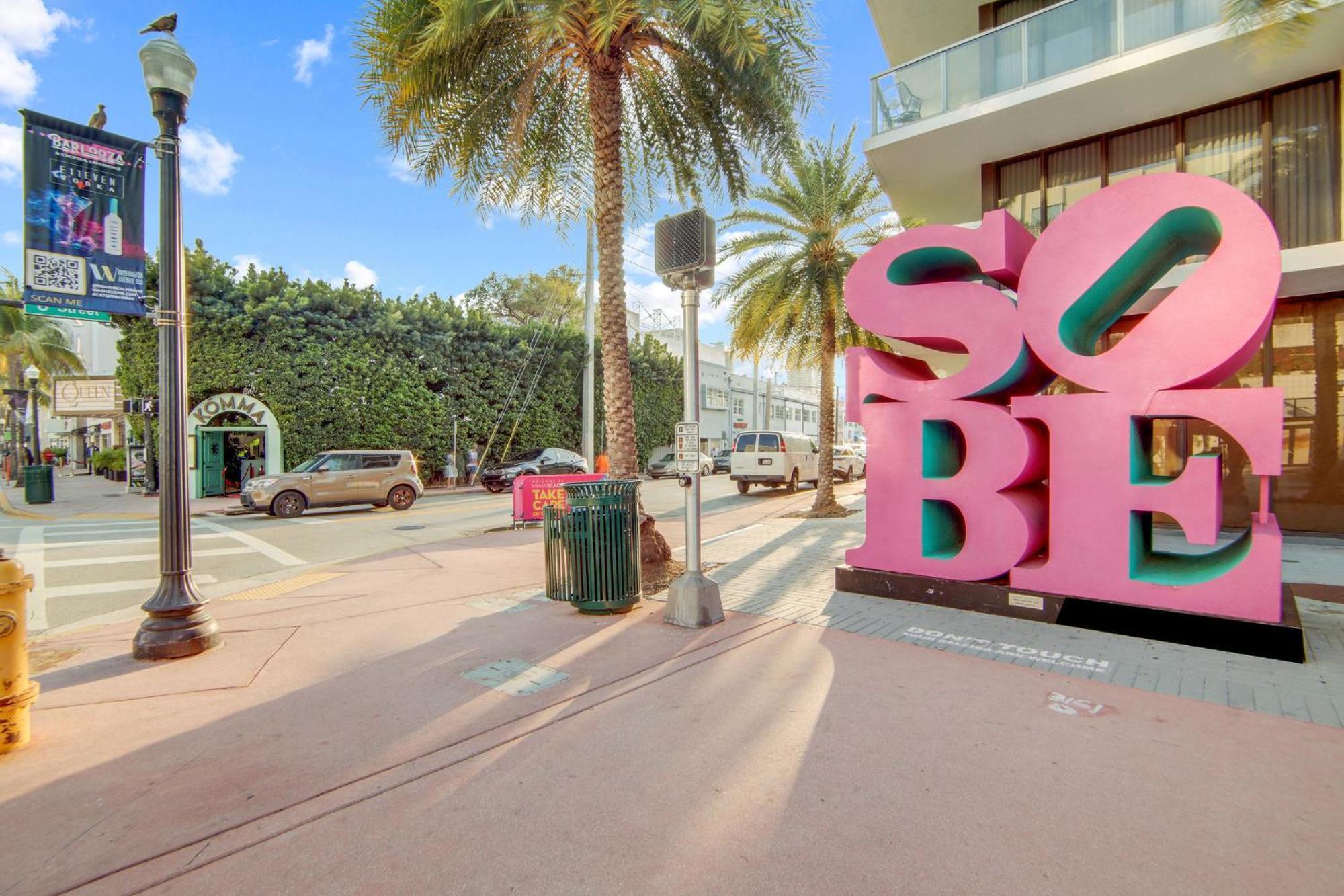 Appartement Beachy 1 B/r, W/2 Queen Beds, On Ocean Drive